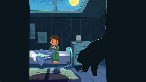 Children's Book - Afraid of the dark - Daniela Sosa Illustrations