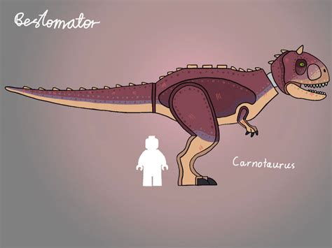 Lego Concept Art of Disney: Dinosaur Carnotaurus by Bestomator on DeviantArt