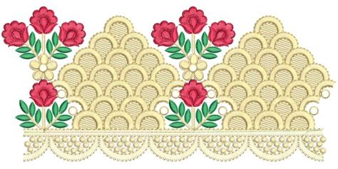 Embroidery Design For Saree Border