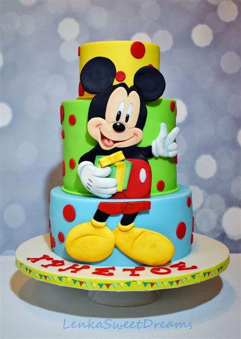 Mickey Mouse Birthday Cake. - CakeCentral.com