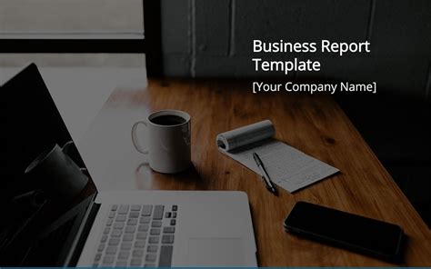 Business Report Template | Free PDF & PPT Download