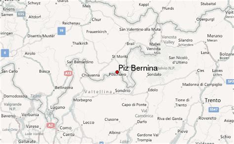 Piz Bernina Mountain Information