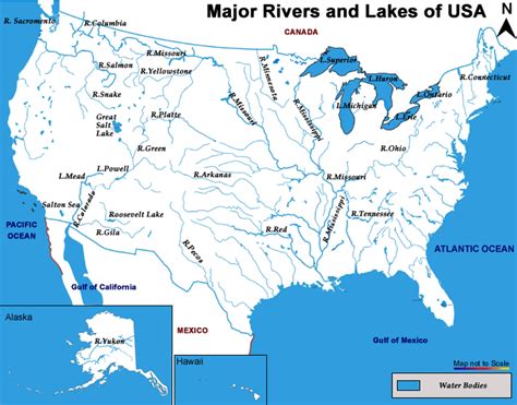 Printable United States Map With Rivers Valid Printable Us Map With | Images and Photos finder