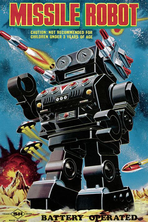 Vintage Robot Poster