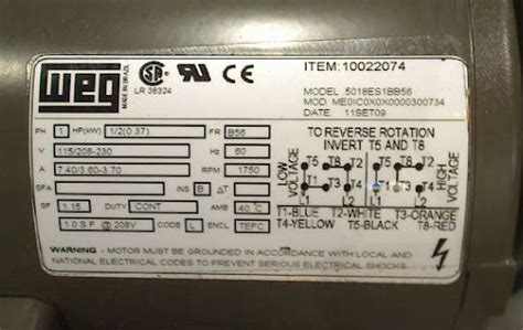 weg electric motor wiring diagram - Wiring Diagram