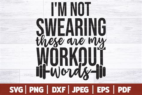 Funny Gym SVG | Funny Fitness Quote Graphic by SouthernDaisyDesign ...