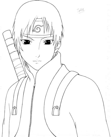 Sai - Naruto - Myriam gift by KaenDD on DeviantArt