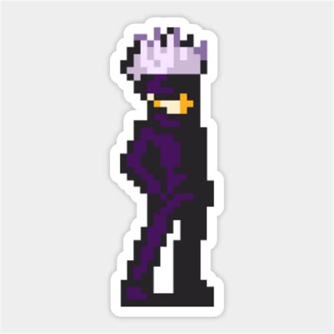 Pixel Art Gojo Satoru - Jujutsu Kaisen - Jujutsu Kaisen - Sticker ...