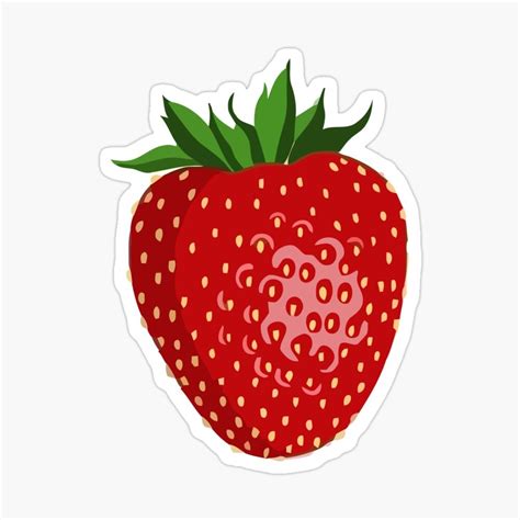 'God`s creation-Strawberry' Sticker by jesusarmy in 2020 | Coloring ...