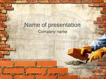 Brick Wall Construction Powerpoint Templates And Powe - vrogue.co