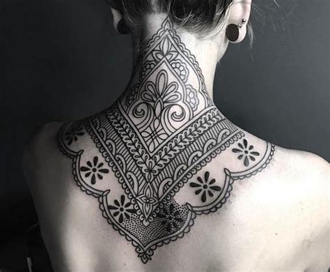 Ornamental Tattoos That Turn Your Body Into A Living Piece Of Art - Design - Design Back Of Neck ...