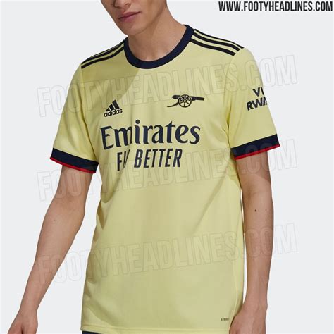 Arsenal 21-22 Away Kit Released - Footy Headlines