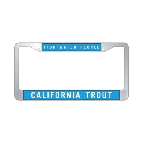 License Plate Frame | CalTrout Gear Shop