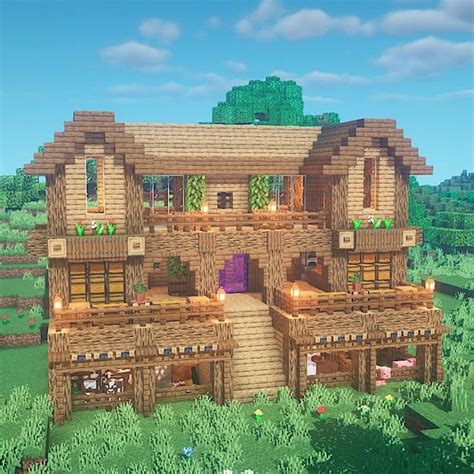 Pin by Jaliyah Hawkins on food | Cute minecraft houses, Minecraft houses, Minecraft houses survival