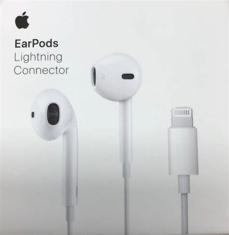 Buy Apple Ear-Pods In-Ear Earbuds with Remote, Mic and Lightning Connector Earbud Headphones ...