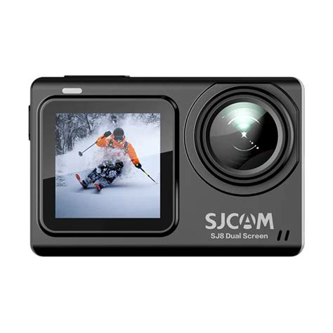Buy SJCAM SJ8 Dual Screen 4K and 20MP 30 FPS Waterproof Action Camera with 170 Degree Wide Angle ...