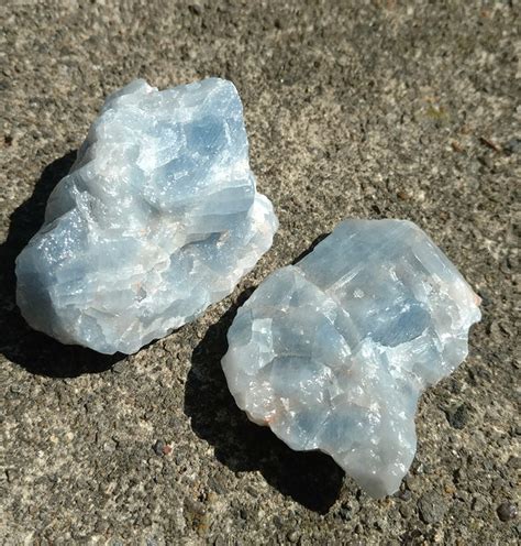 Blue Calcite For Emotional Shock, Grief And The Heart Chakra