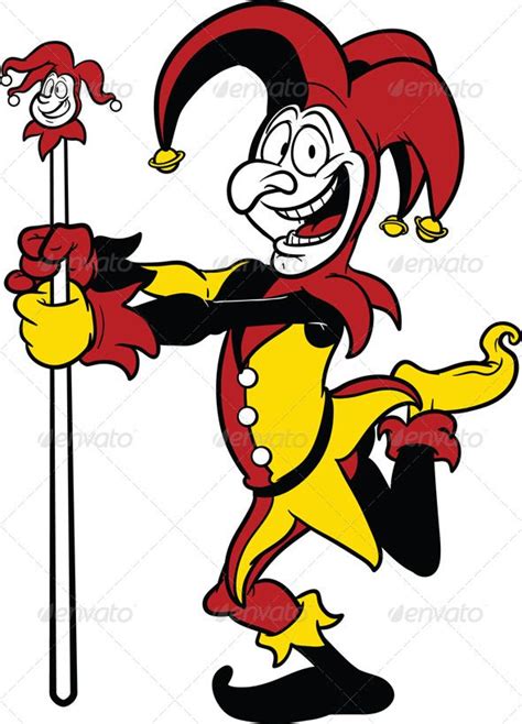 Cartoon Jester | Jester, Free clip art, Clip art