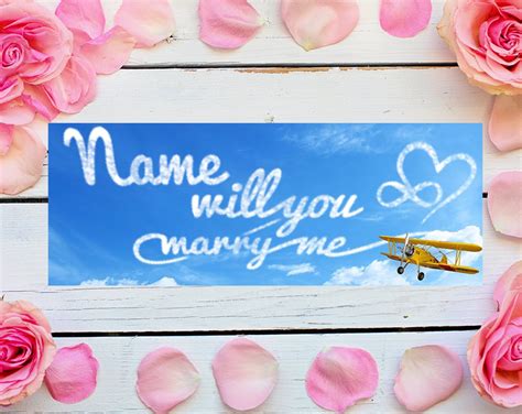 Will You Marry Me Banner Marry Me Proposal Engagement - Etsy