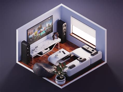 Gaming Lounge by Roman Klčo on Dribbble