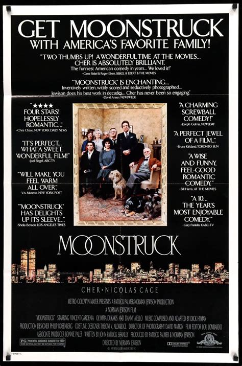 Moonstruck (1987) Póster de película original de una hoja - Original ...