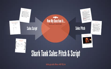 Shark Tank Sales Pitch & Script by Faralyn Metoyer on Prezi