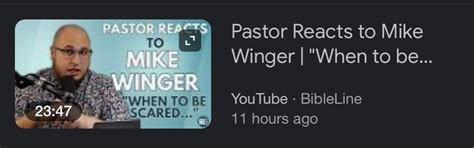 Mike Winger on Twitter: "Why don’t you respond to so-and-so Mike? Today ...