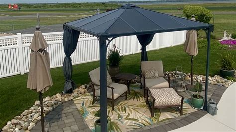 Featuring the Palram - Canopia Palermo Gazebo – The Better Backyard