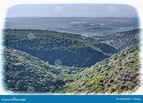 Aerial View of Galilee Mountains in Israel Stock Image - Image of development, green: 101853931