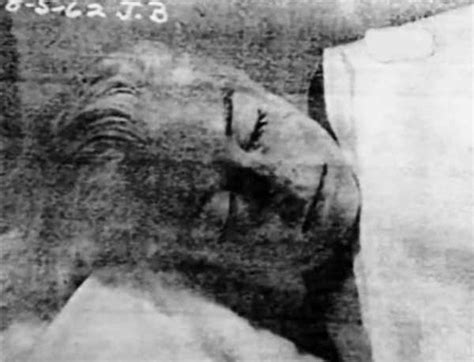 Marilyn Monroe autopsy photo (#2) - Weird Picture Archive