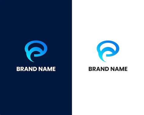 Premium Vector | Letter p and e modern logo design template