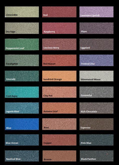 rust oleum metalic spray paint color chart - Google Search | Metallic paint colors, Paint color ...