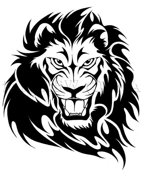 Lion Head Drawing | Free download on ClipArtMag