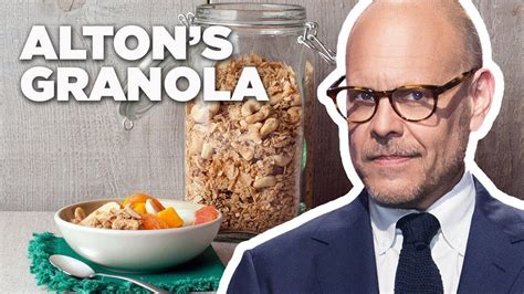 Alton Brown Makes Granola | Food Network | Food network recipes, Alton ...