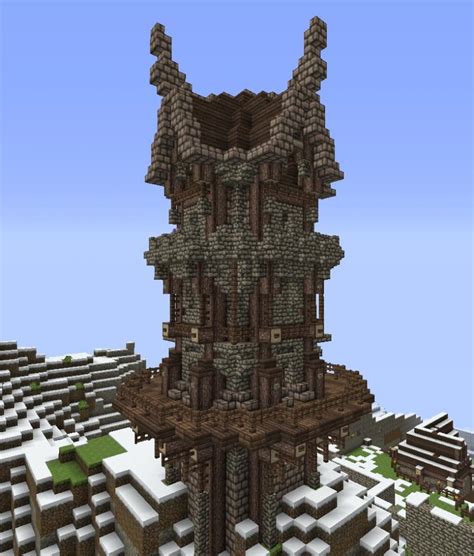 Nordic Watchtower Minecraft Project