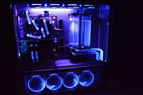 Liquid cooled pc, Cool pc, Custom pc