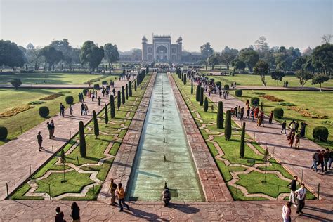 Taj Mahal's Garden | India / Agra A view from the famous Taj… | Flickr