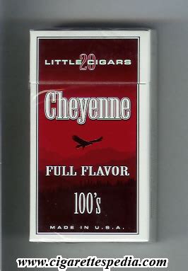 Cheyenne (Little Cigars Full Flavor) L-20-H - USA - Cigarettes Pedia