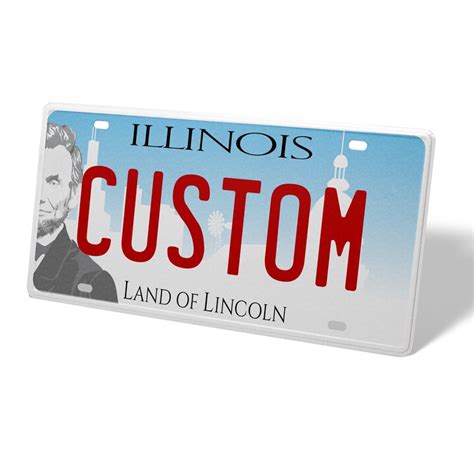 Custom Illinois 2021 Replica License Plate - Decorative, Not Legal — CityLocs