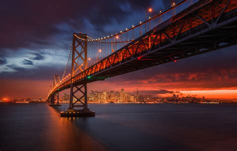 fiery sunset over san francisco photo | One Big Photo