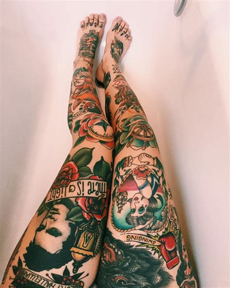 12+ Leg Sleeve Tattoo Designs, Ideas | Design Trends - Premium PSD, Vector Downloads