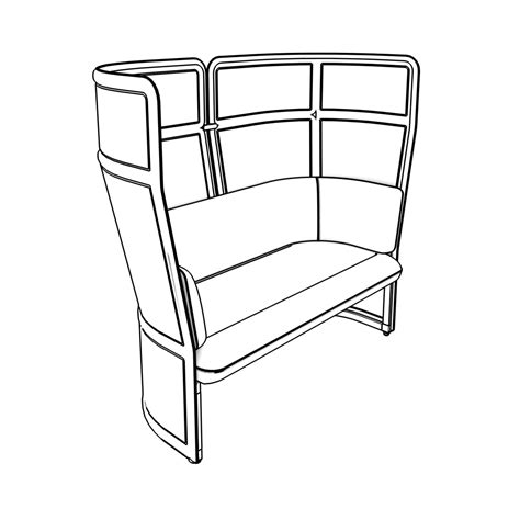 Free Systems / Workspaces Revit Download – Openest Single Booth – BIMsmith Market