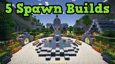 Minecraft Town Spawn Ideas