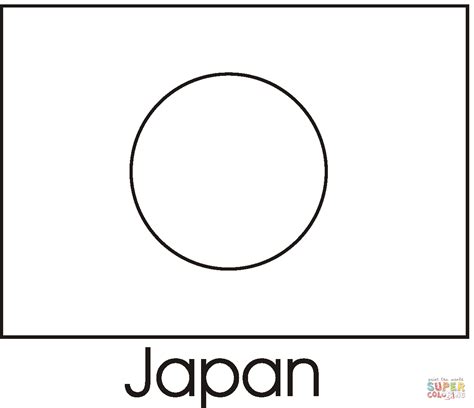 Flag Japan Flags Coloring Pages For Kids To Print And Color | Images ...