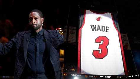 Dwyane Wade Miami Heat Career Tribute And Jersey Retirement - YouTube