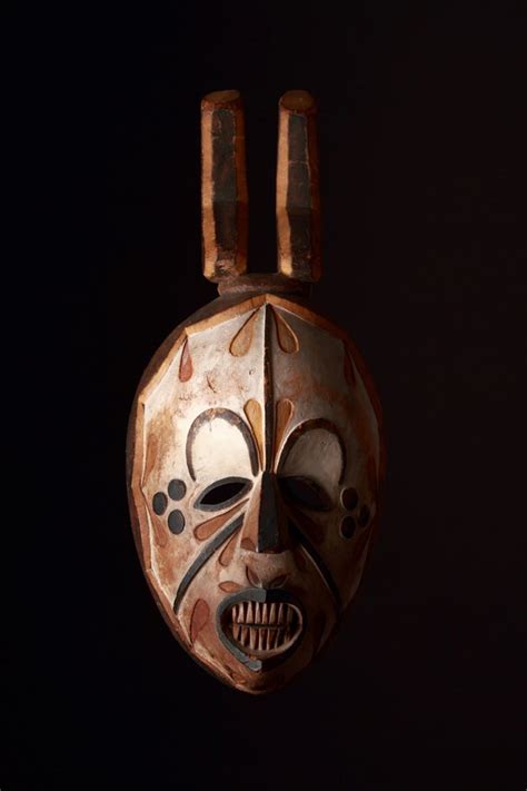 West African Nigeria South Western Region Igbo Masquerade Dance Mask ...