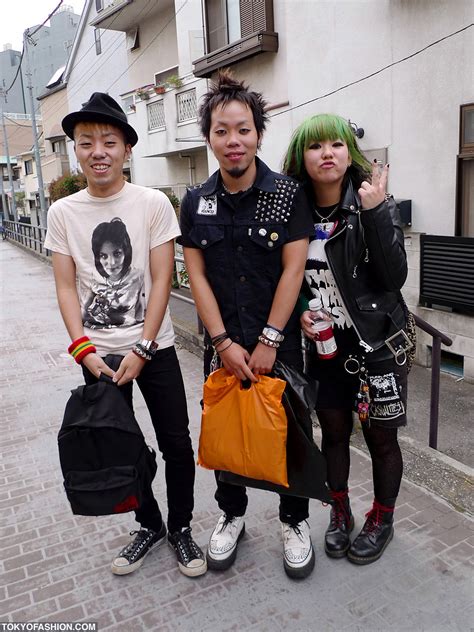 Japanese Punk Fashion in Harajuku