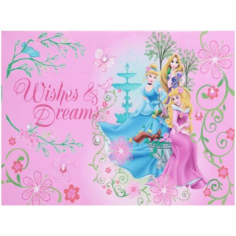 Disney Princess LED Light Up Canvas Wall Art - Walmart.com - Walmart.com