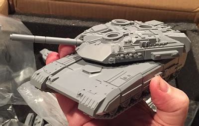 Wargame News and Terrain: Khurasan Miniatures: 28mm Science Fiction Tank Preview