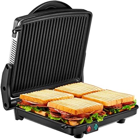 Panini Sandwich Makers & Presses Press Grill, 4-Slice Extra Large Gourmet Opens 705353306860 | eBay